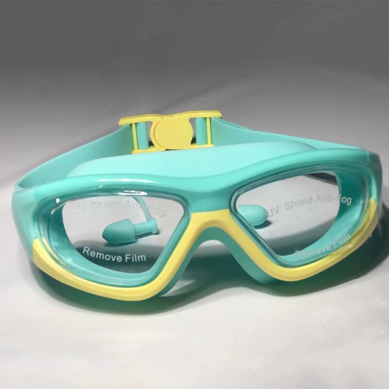 Schwimmbrille mit Anti-Beschlag-Gläsern für Kinder