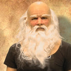 Charaktermaske Alter Mann mit beweglichem Mund