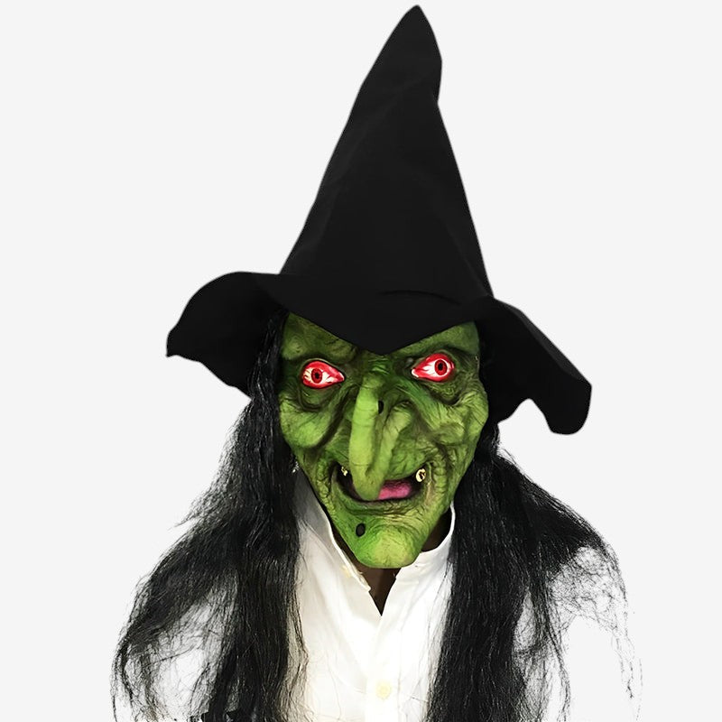 Charaktermaske Alter Mann mit beweglichem Mund