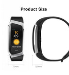 Fitness tracker with heart rate and blood pressure monitoring
