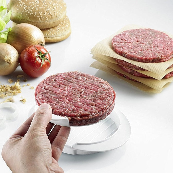 Hamburger Press – Even Patties at the Push of a Button