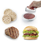 Hamburger Press – Even Patties at the Push of a Button