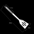 Stainless steel grill cutlery set with carrying case – 3-piece or 5-piece