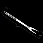Stainless steel grill cutlery set with carrying case – 3-piece or 5-piece