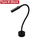 Flexible LED wall light with touch switch