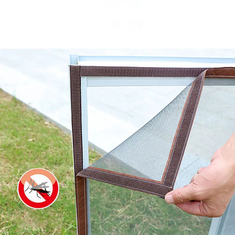 Insektenschutz-Netz mit Klettverschluss für Fenster