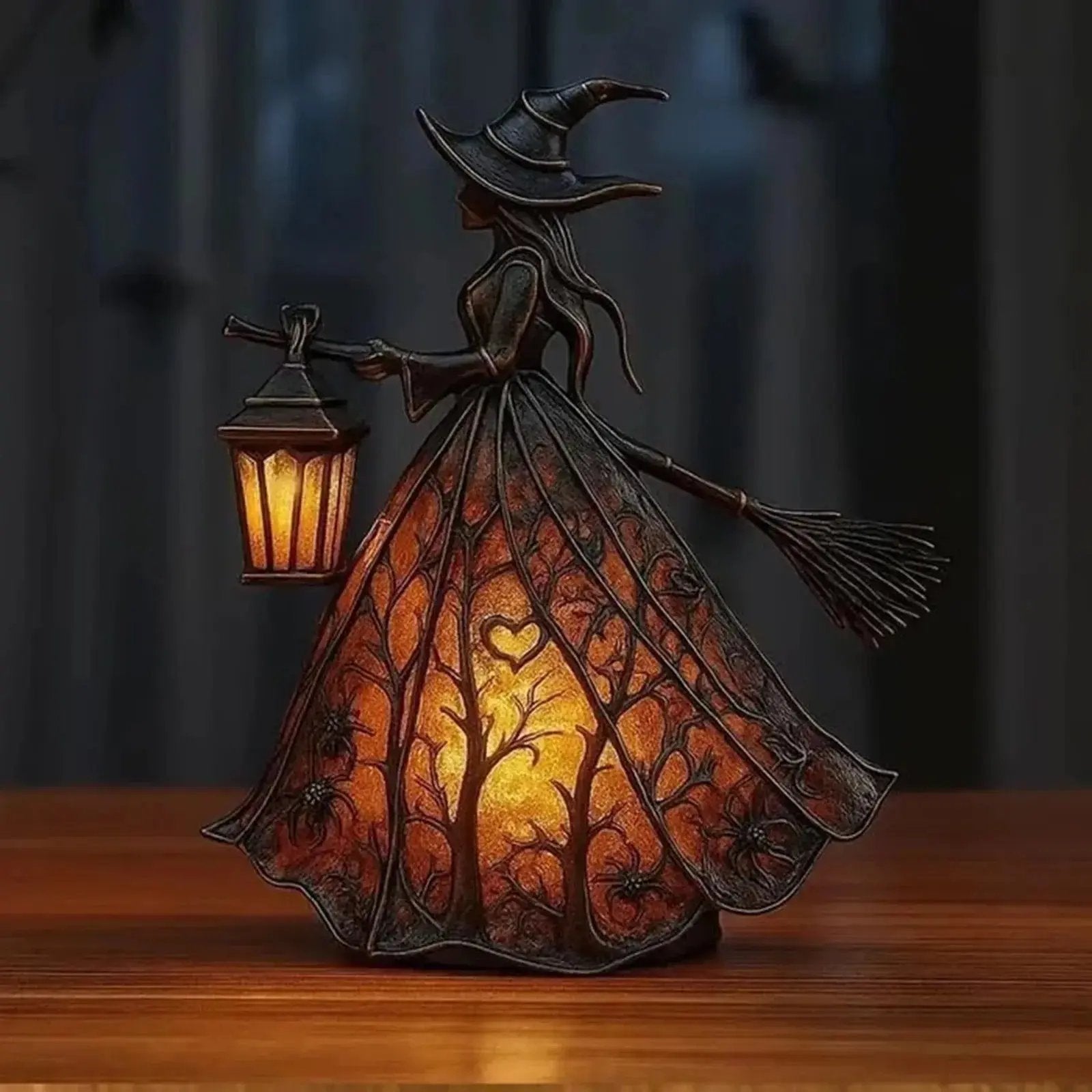 Halloween Hexenlampe — Legende der seelensuchenden Hexe Mivoza Deutschland