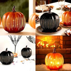 Halloween Kürbislampe – Funkelndes LED-Licht mit Timer Mivoza Deutschland