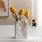 Handtaschen-Vase Porzellan 8-15 cm – Kreative Deko