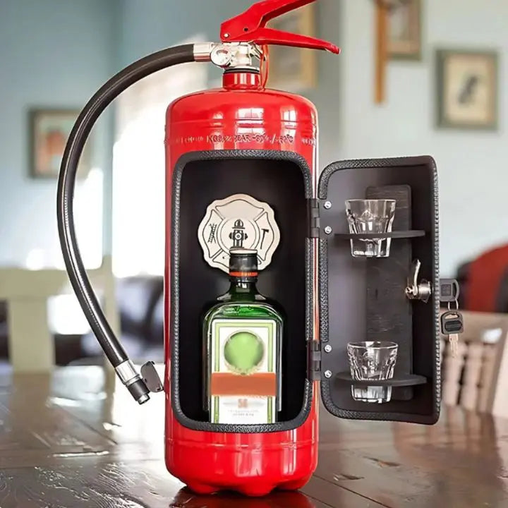 Handgefertigte Feuerlöscher Minibar – Einzigartige Geschenkidee Mivoza Deutschland
