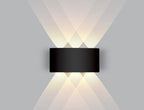 Innen-LED-Wandleuchte mit Auf-Ab-Licht – Warmweiß