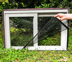 Insektenschutz-Netz mit Klettverschluss für Fenster