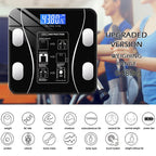 Smart Body Analysis Scale with App – 11 Measurements, 180 kg
