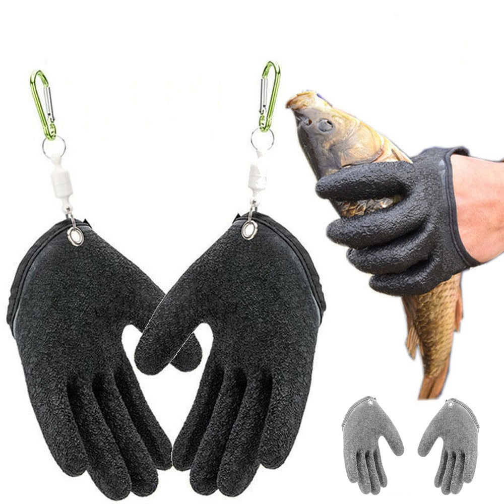 Campinghandschuhe rutschfest mit magnetischem Haken