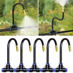 Garden misting system 20 m – irrigation & cooling with 20 brass nozzles