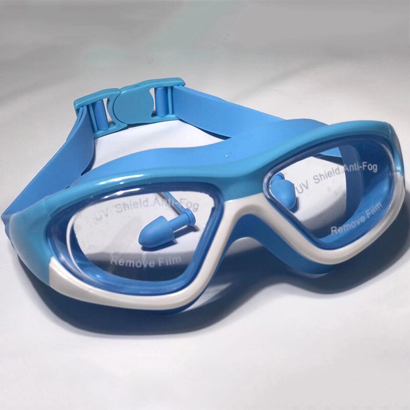 Schwimmbrille mit Anti-Beschlag-Gläsern für Kinder