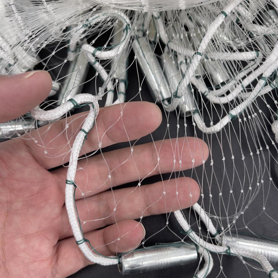 Wurfnetz mit Stahlgewichten – 3 m Durchmesser