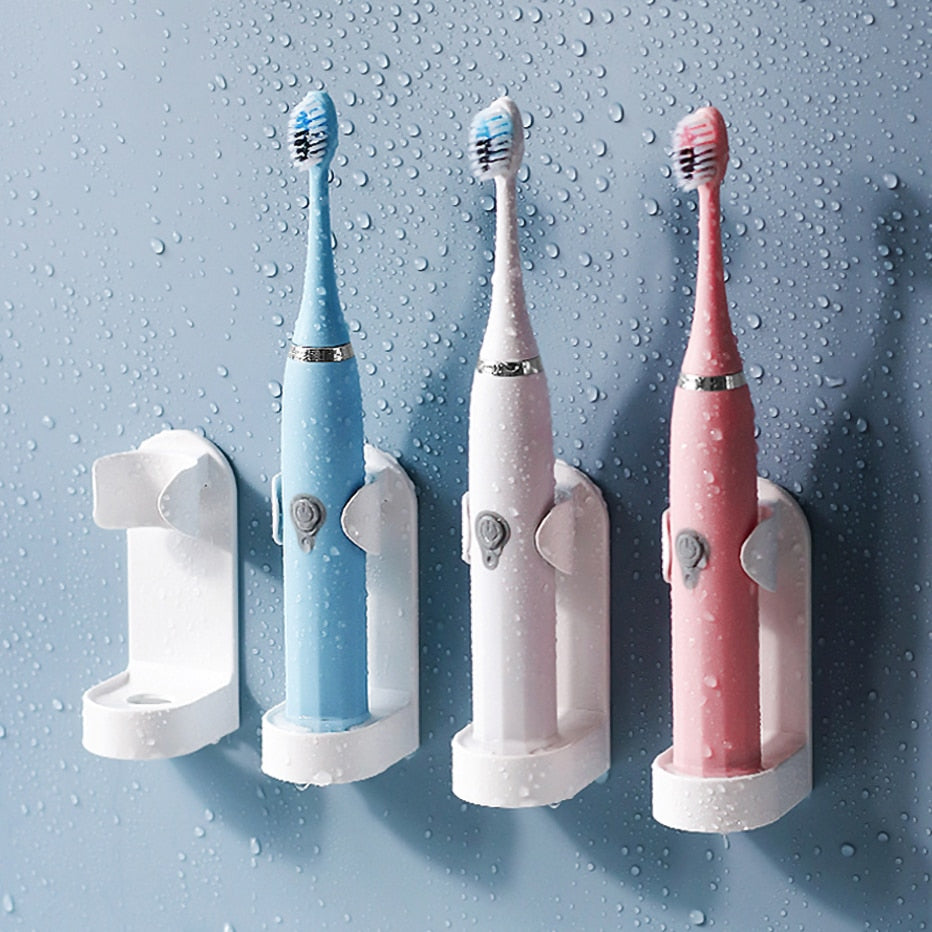 Wall Mount for Electric Toothbrush – No Drilling
