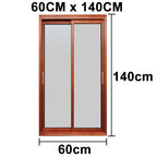 Magnetischer Fenster-Fliegengitter ohne Bohren