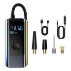 Compressor 12V with Battery – Dual Power for Car and Bicycle