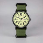 Men's Watch Military Style with NATO Strap Waterproof
