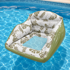 Aufblasbarer Pool-Loungesessel mit Netz-Sitz, U-Form