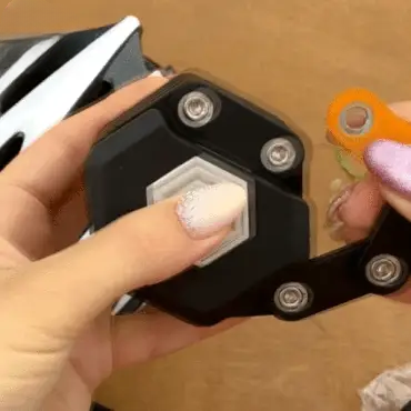 Foldable Bike Lock – Compact Security with Drill-Resistant Cylinder