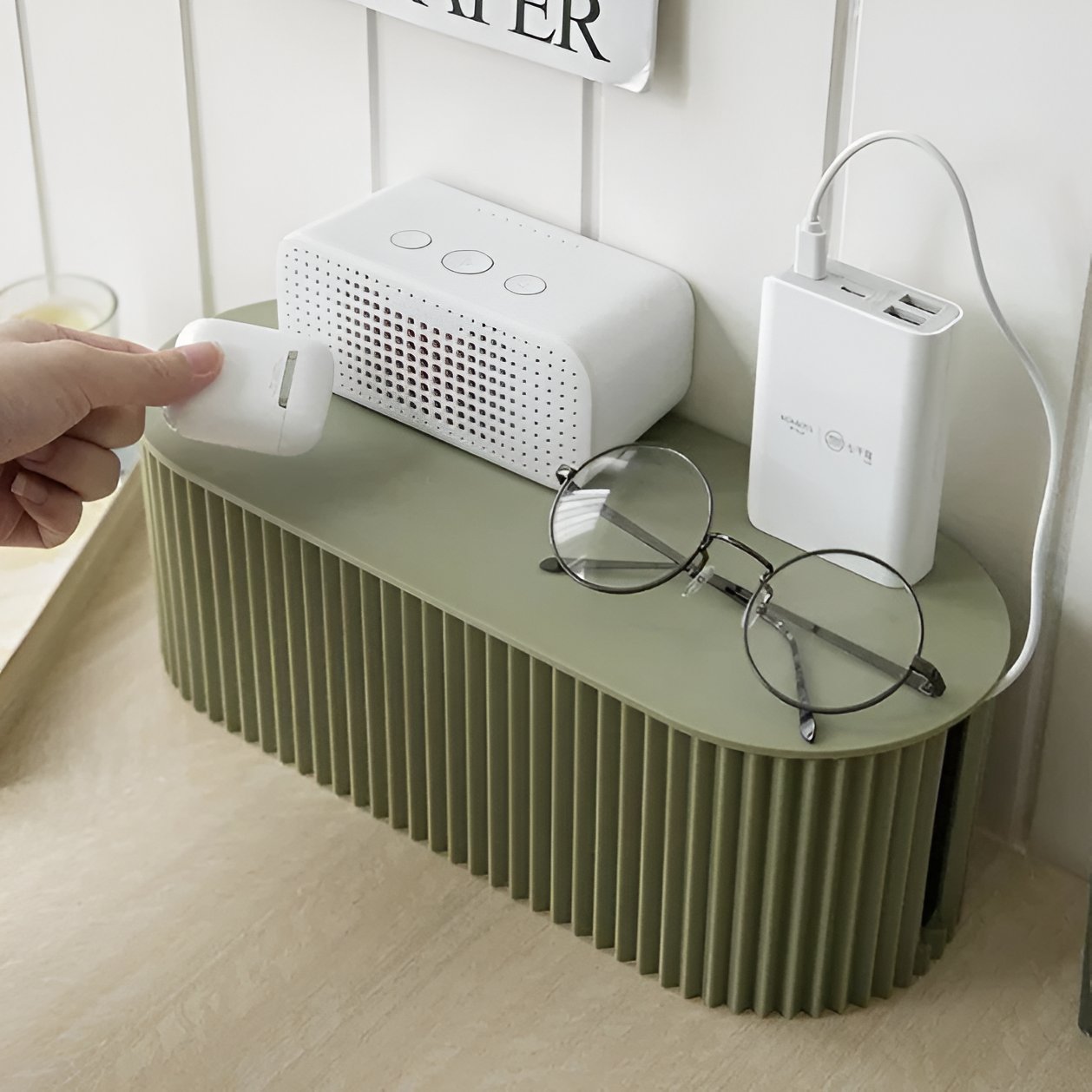 Cable Box with Lid – Neat Charging Station for Home