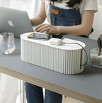 Cable Box with Lid – Neat Charging Station for Home