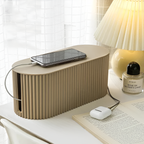 Cable Box with Lid – Neat Charging Station for Home