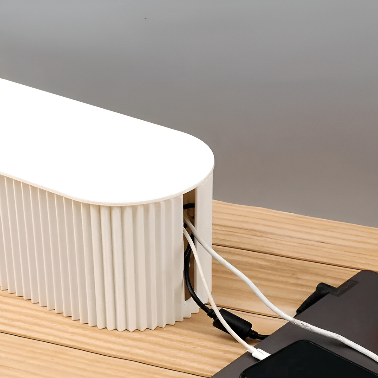 Cable Box with Lid – Neat Charging Station for Home