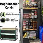 Hochmagnetisches Wandregal — Stabiler Stauraum ohne Bohren Mivoza Deutschland