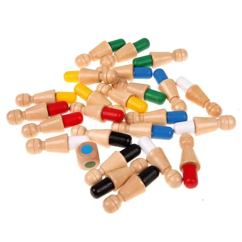 Holz-Memory-Spiel — Denkspiel zur Förderung von Gedächtnis und Koordination Mivoza Deutschland