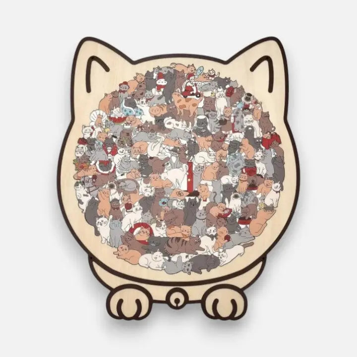 Holzpuzzle Katze Mivoza Deutschland