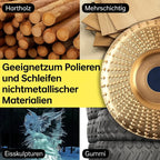 Holzschnitzscheiben Set für Winkelschleifer – Präzises Schnitzen & Schleifen Mivoza Deutschland