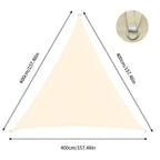 Triangular Sunshade Sail – UV and Weather Protection for Outdoors