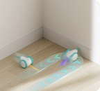 Interaktives Katzenspielzeug mit Laserstrahl und Hinderniserkennung