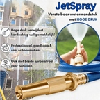 High-Pressure Adjustable Spray Nozzle with Mounting Kit