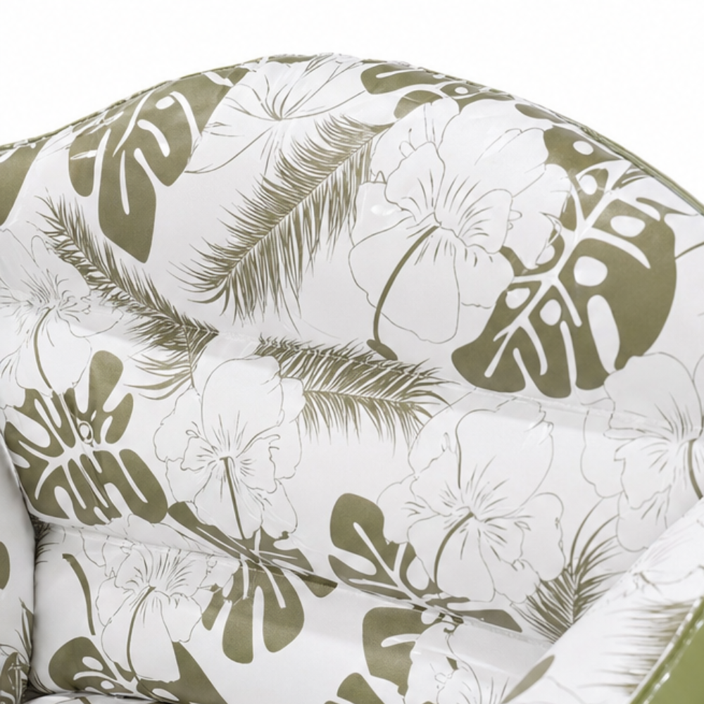 Aufblasbarer Pool-Loungesessel mit Netz-Sitz, U-Form