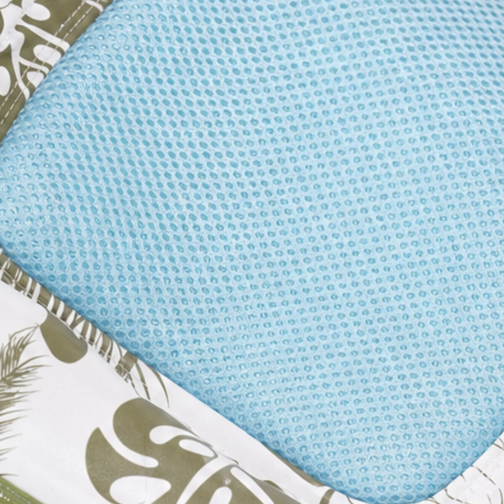 Aufblasbarer Pool-Loungesessel mit Netz-Sitz, U-Form