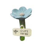 Flower Waterer for Bees and Butterflies – Hand-Painted Garden Decoration