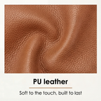 Soft Leather Hobo Bag with Multiple Compartments