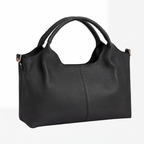 Soft Leather Hobo Bag with Multiple Compartments