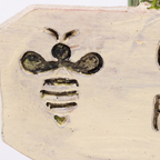 Flower Waterer for Bees and Butterflies – Hand-Painted Garden Decoration