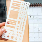 Kalender-Planer-Schablone — Für Tagebuch, Studium & Arbeitsplaner Mivoza Deutschland