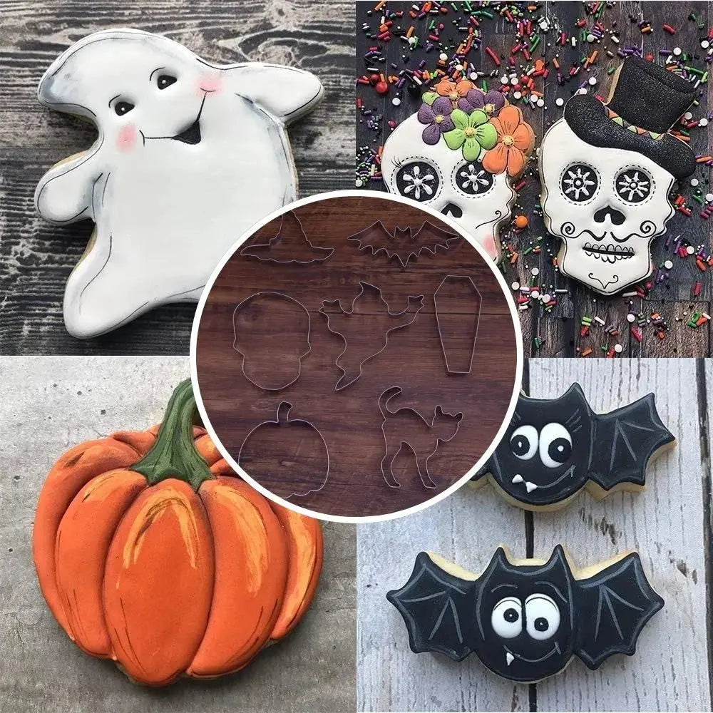 Keksformen Halloween 7er Set — Auch für Pancakes, Käse & Früchte Mivoza Deutschland