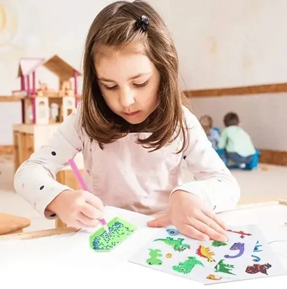 Kinderfreundliches Diamant-Sticker-Set – Mit giftfreien Glitzersteinen Mivoza Deutschland