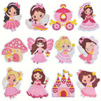 Kinderfreundliches Diamant-Sticker-Set – Mit giftfreien Glitzersteinen Mivoza Deutschland