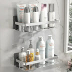 Wandregal selbstklebend ohne Bohren – Edelstahl & ABS