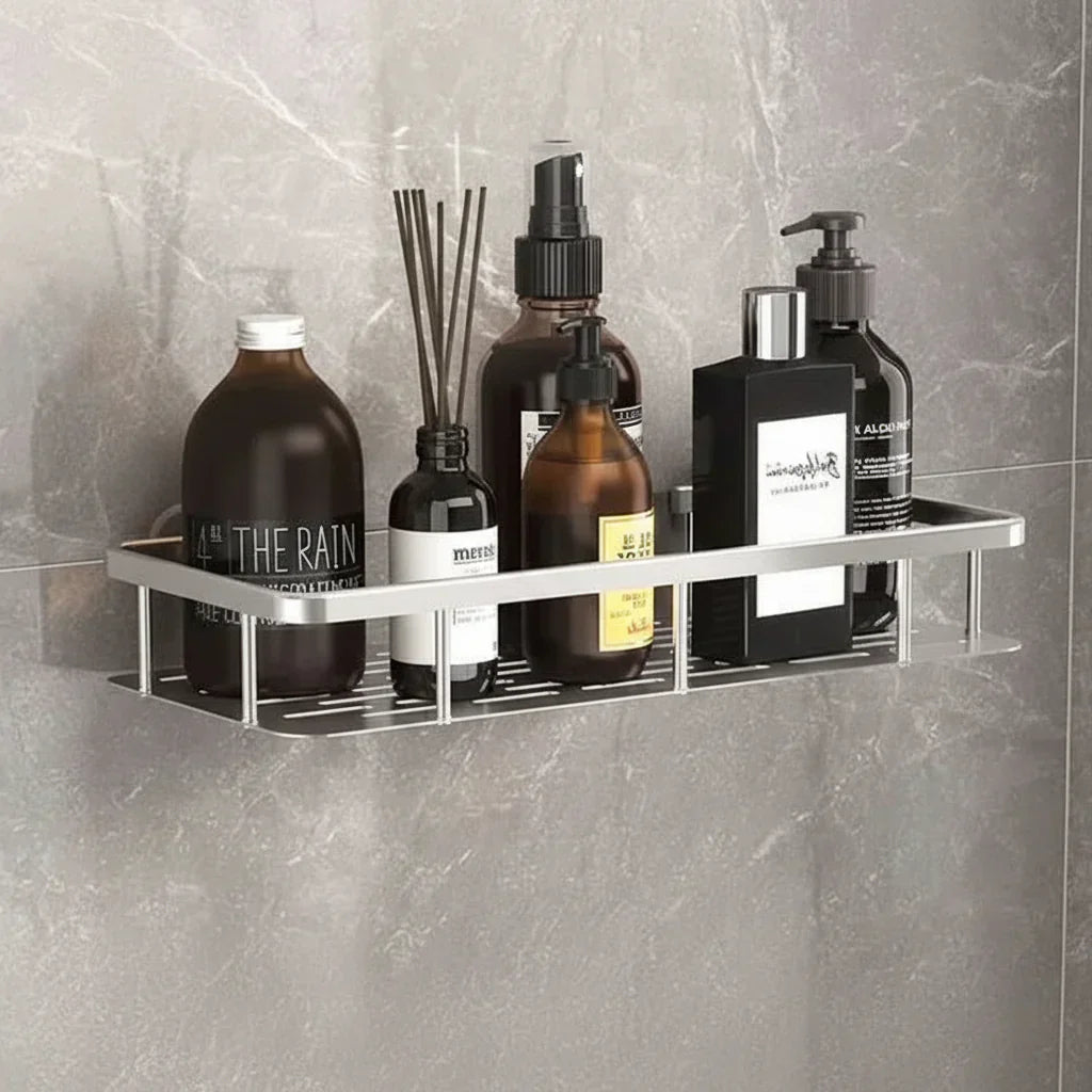 Wandregal selbstklebend ohne Bohren – Edelstahl & ABS